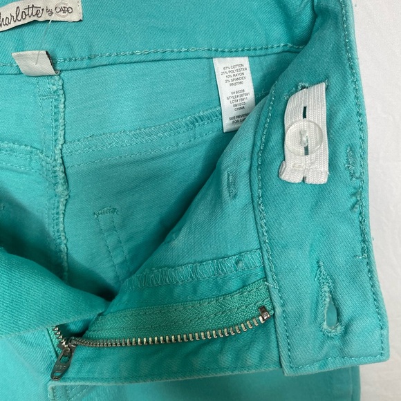 (NWT)Turquoise blue jeans,Size 8 for Girls - Picture 4 of 8